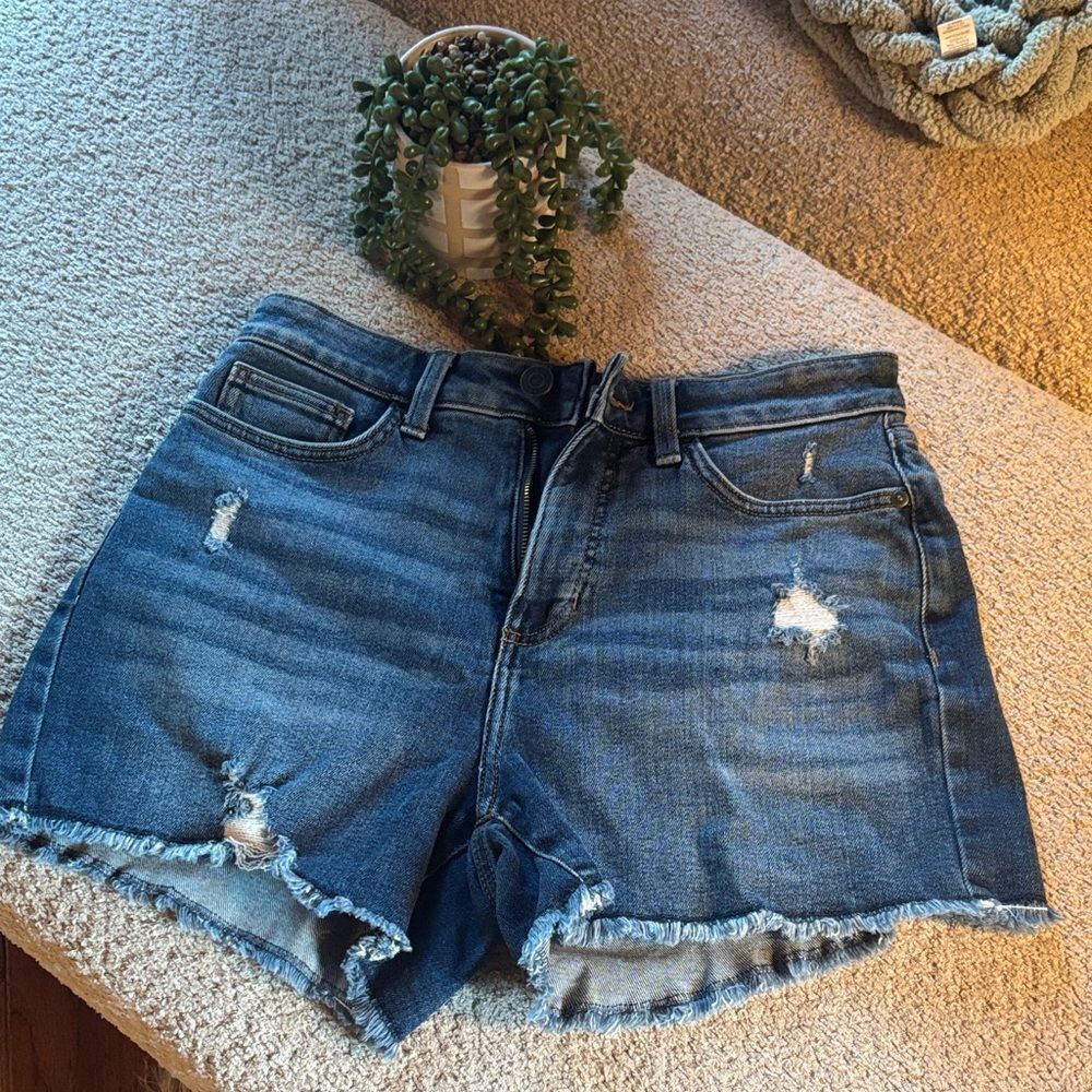 LC Lauren Conrad Distressed Denim Women's Shorts